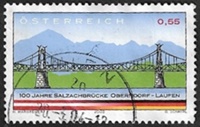 100e anniversaire du pont sur la Salzach