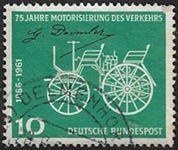 Premi?re automobile de Gottlieb Daimler (1834-1900)