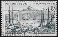 Marseille - Le vieux port et ND de la Garde