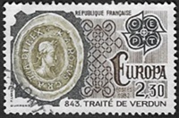 Europa TraitÃ© de Verdun 843