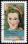 Femme au turban (détail) par Marie Laurencin Palais des Beaux-Arts, Lille