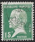 Pasteur, 15 c vert