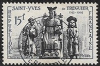 Saint Yves de TrÃ©guier 1253 - 1303 - Patron des hommes de Loi