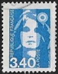 Marianne de Briat - 3F40 bleu