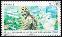 Adolphe Pegoud - Centenaire du premier saut en parachute 1913
