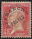 Pasteur, 45 c rouge prÃ©oblitÃ©rÃ©