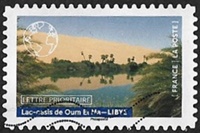 Lac-oasis de Oum El Ma - LIBYE