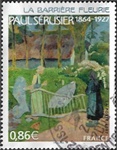 Paul SÃ©rusier 1864-1927 La barriÃ¨re fleurie