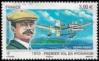 Henri Fabre - 1910 Premier vol en hydravion