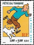 Tintin et Milou (surtaxe 0,60F)