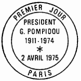 Président Georges Pompidou 1911-1974