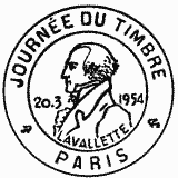 Journée du timbre 1954
Lavallette - Directeur G?n?ral des Postes 1804-1815