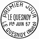 Le Quesnoy (Nord) 8F vert foncé