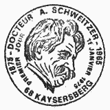 Docteur Albert Schweitzer 1875-1965
