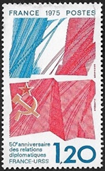 50éme anniversaire des relations diplomatiques FRANCE-URSS