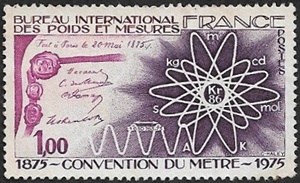Bureau international des poids et mesures - 1875-1975 Convention du mètre