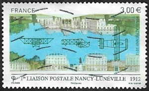 1912 1?re liaison postale Nancy-Lun?ville
