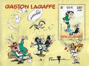 Gaston Lagaffe (Bloc-feuillet)