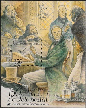 150e anniversaire du timbre-poste